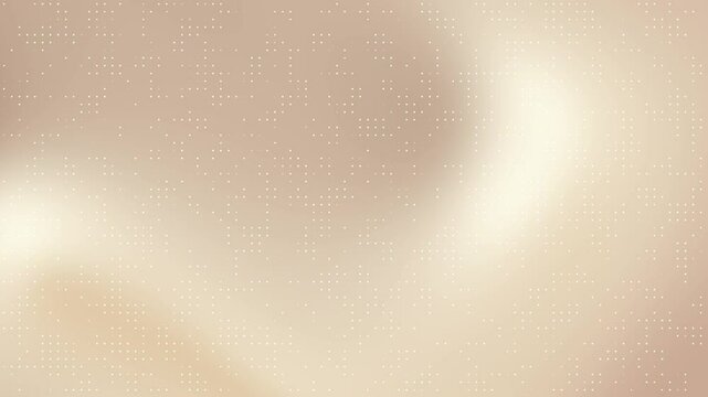 Golden beige gradient background with soft light and dotted grid pattern, ideal for modern digital design, tech visuals, or luxury branding.