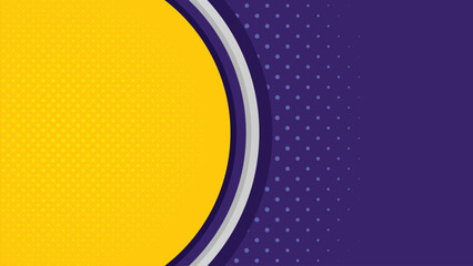 Abstarct Background with Pop Color Halftone Vector Design - perfect for sports promotions, tournament flyers, or energetic event advertising