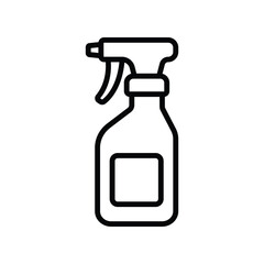 cleaning spray icon vector design template