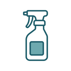 cleaning spray icon vector design template