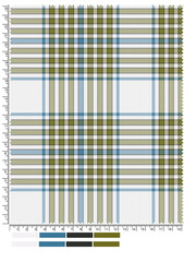 Blue and white abstract backdrop with a square pattern texture