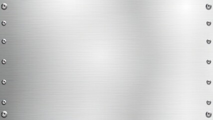 Brushed Metal Texture with Fasteners Ideal for Industrial Designs and Backgrounds