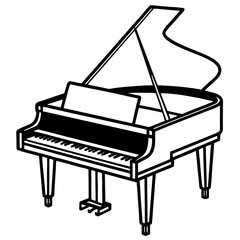 grand piano