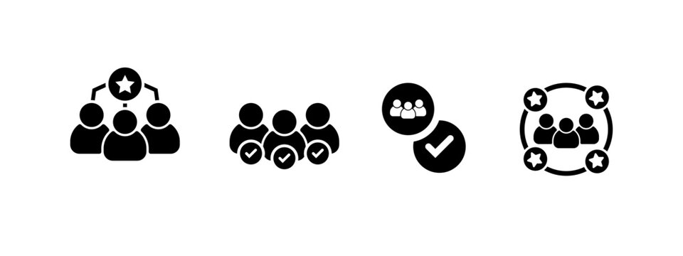 membership icon vector illustration. membership icon in black style - stock vector.