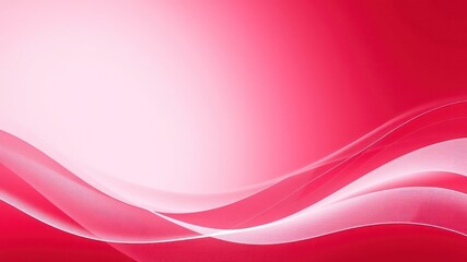Abstract Pink and White Wave Background Design for Presentations and Web Design