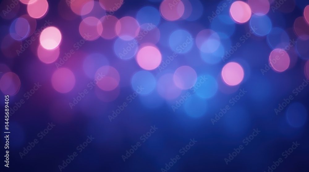 Aufkleber captivating bokeh background with colorful lights creating a dreamy and artistic atmosphere