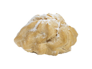 Delicious pastry topped with sugar. transparent png