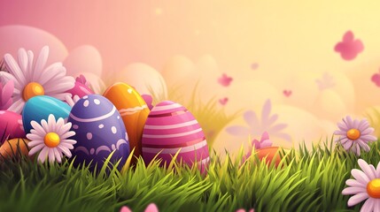 Easter Day Vector Graphics Vibrant Designs for Festive Celebrations