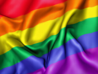 representation of the Pride flag, which is a symbol of the LGBTQ+ community.