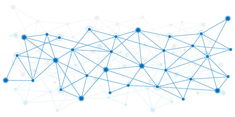 Vector dots lines black color connections light background. vector illustration