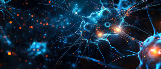 Surreal neural fantasy world glowing with magical energy. A mystical brain-inspired structure merging science and imagination in a vibrant, dreamlike digital universe.