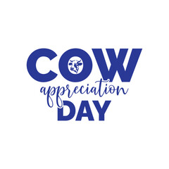 COW APPRECIATION DAY.