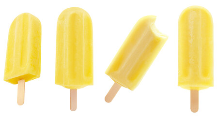 FRUIT POPSICLES WITH ONE BITE OF MANY FLAVORS