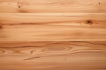 Fototapeta premium Natural wooden planks with visible grain patterns and warm, light brown tones.