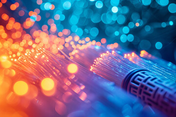 future of network technology lies in 5G connections, which will revolutionize web science and data centers with abstract network information, fiber optic cables, and speed of light  