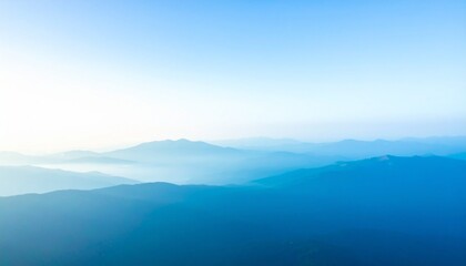 misty mountain landscape