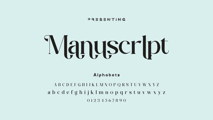 Premium Elegant Serif Font Family - Versatile Fonts for Branding and Luxury Design