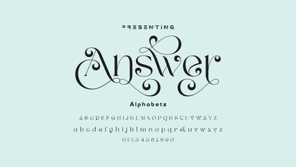 Premium Elegant Serif Font Family - Versatile Fonts for Branding and Luxury Design