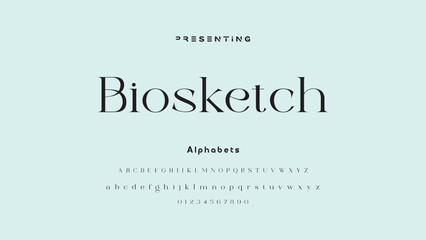 Premium luxury elegant alphabet letters and numbers. Elegant wedding typography classic serif font decorative vintage retro. Creative vector illustration