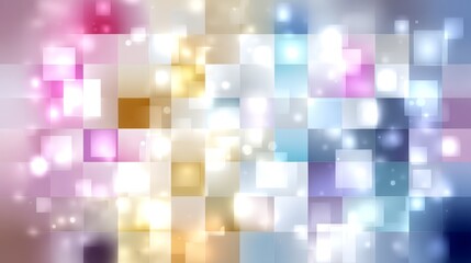 Colorful abstract background, dynamic squares in vibrant design for modern visuals