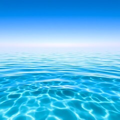 Obraz premium blue water background