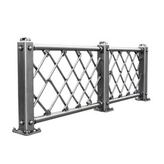 Architectural Metalwork: A study of exquisite metal railings showcases detailed craftsmanship, geometric design, and enduring construction.