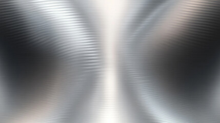 Brushed Metal Surface with Waves