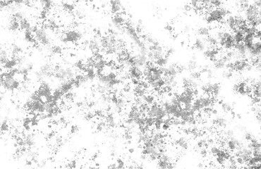 Abstract grunge black and white distressed texture background, Isolated on transparent background, PNG	
