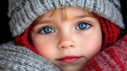 Winter Portrait of a Child