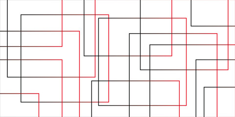 Abstract colorful geometric pattern square and random lines. Glowing Futuristic technology geometric concept.Geometric seamless lines with blue transparent material and square.