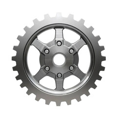 Obraz premium Gear wheel isolated on transparent background