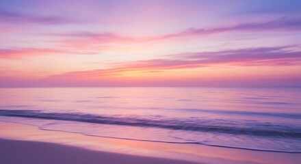 Obraz premium Pastel Dawn AI Generated