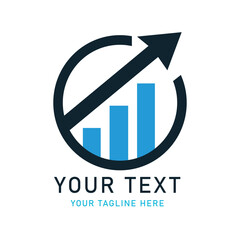 business graph icon vector