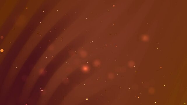 Abstract background with a brown gradient and golden glitter. Suitable for luxury branding, elegant design projects, and festive holiday themes.