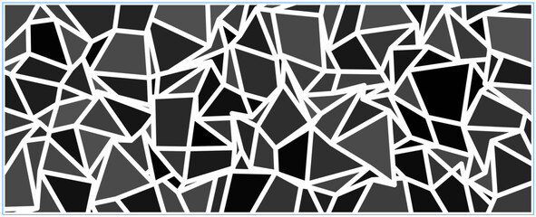 Contemporary Polygon Artwork, A futuristic polygonal layout perfect for digital applications