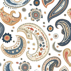 "Digital and Textile Pattern Design – Seamless Decorative Fabric Vector .  repeat pattern for fabric, AI-generated textile art, decorative seamless print, modern textile pattern, digital pattern ill

