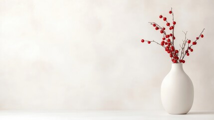 Simple winter arrangement