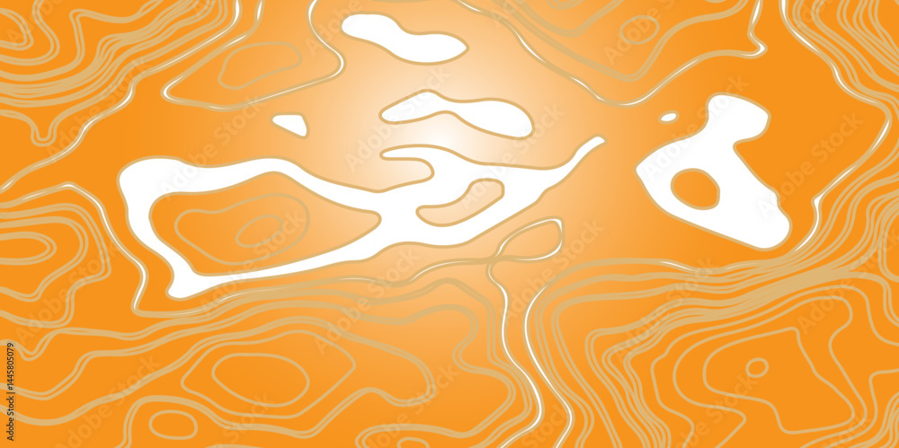 Poster topographic map lines background. topographic map lines, contour background. geographic abstract gri