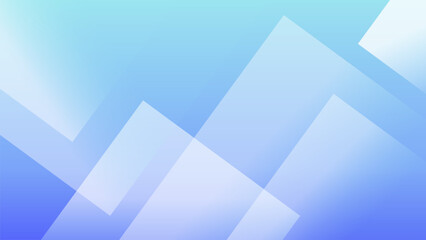 Abstract blue background. Modern simple blue geometric design. Minimal shapes. Futuristic technology concept. Suit for banner, poster, cover, brochure, flyer, website.