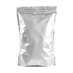 Mockup of a aluminum foil pouch bag.