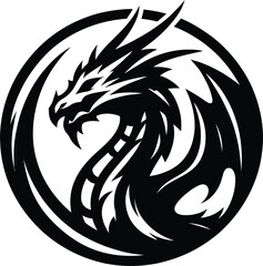 Dragon Head in a Circle