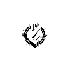 Geometric Logo Design - Modern, Abstract, Monochrome