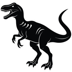 tyrannosaurus dinosaur vector illustration