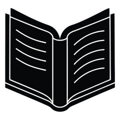 Isolated Black Vector Editor using elements style guide booklet With White Background