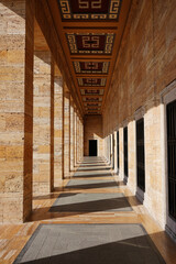 Anitkabir mausoleum of Mustafa Kemal Ataturk in Ankara, Turkey