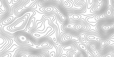 Abstract Topographic contour map. Vector cartography illustration. Abstract lines background. Line topography map contour background concept of a conditional geography scheme and the terrain path.