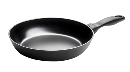 Professional Copped Pan Isolated on White Background for Culinary Designs