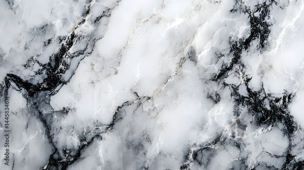 Aufkleber elegant marble texture showcase horizontal pure white background high-resolution image minimalist st