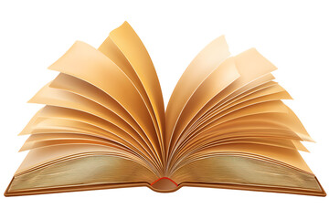 Open book with aged, yellowed pages. The book is open wide showing its content