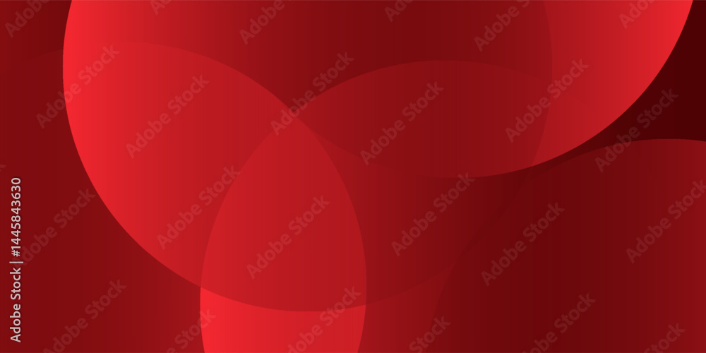 Poster red abstract background. dynamic shapes composition. eps10 vector